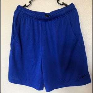 Mens Royal Blue Nike Training shorts size XL